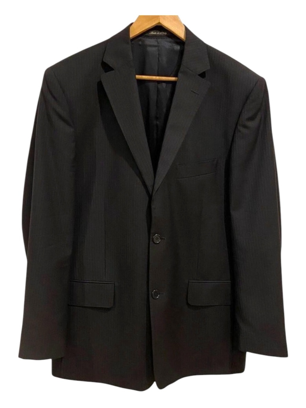 Reda suit jacket blazer Bianconi Uomo Arezzo Biella Italia 100% wool black 40R